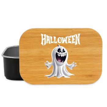 Halloween, Ghost, Celebrate Halloween - Lunch Box - black - Front