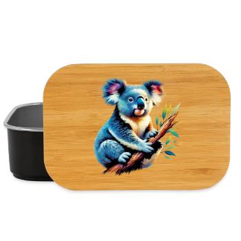Koala - Lunch Box - black - Front
