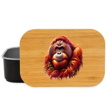 Orang-Utan Orang-Utan - Lunch Box - Schwarz - Vorne