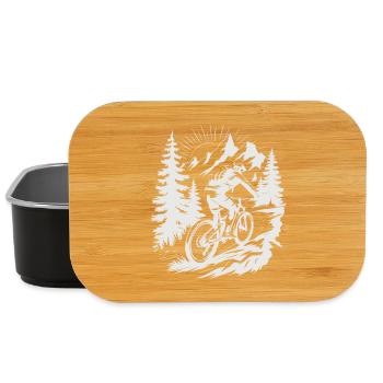 MTB Mountainbike - Lunch Box - Schwarz - Vorne
