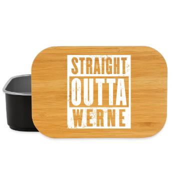 Werne, Ruhrgebiet, Ruhrpott, Bochum Werne - Lunch Box - Schwarz - Vorne