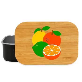 Fruit - Lunch Box - black - Front