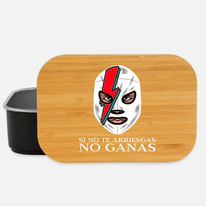 si_no_te_arriesgas_no_ganas - Boîte à goûter - noir