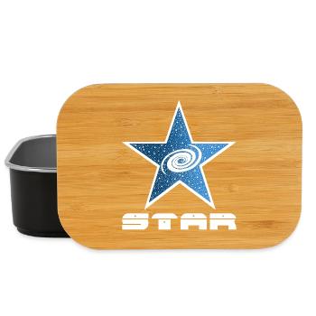 Star and galaxy - Lunch Box - black - Front