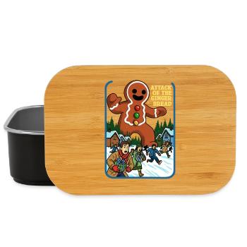 Angriff des Lebkuchens - Lunch Box - Schwarz - Vorne