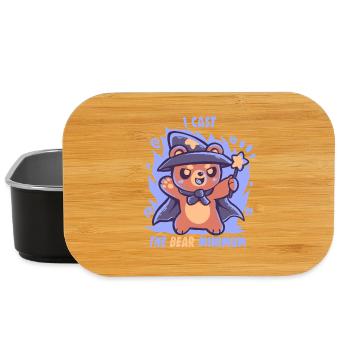 The Bear Minimum Spell - Lunch Box - black - Front