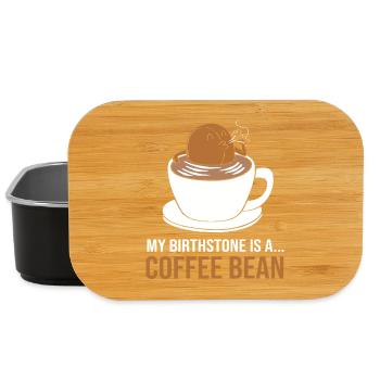 Barista Espresso Coffee Caffeine - Lunch Box - black - Front