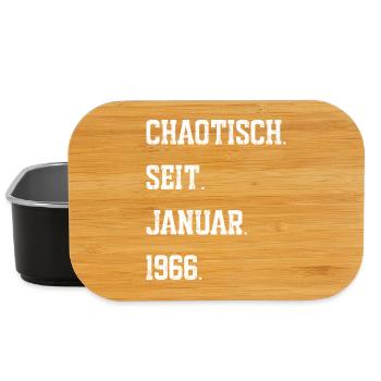 Chaotic since January 1966 - Lunch Box - black - Front