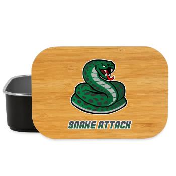 Snake Workout - Lunch Box - black - Front