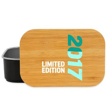 9e anniversaire 2017 Légende du cadeau de garçon - Boîte à goûter - noir - Devant
