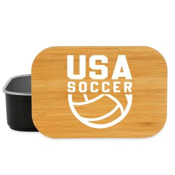 USA Soccer - Lunch Box - black - Front