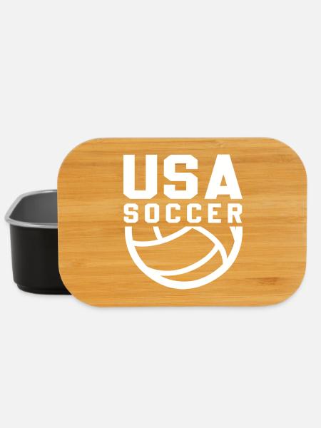 USA Soccer - Boîte à goûter - noir