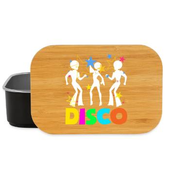 Retro Back to the 80s Vintage Design - Lunch Box - Schwarz - Vorne