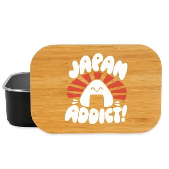 Japan Addict Kawaii Onigiri - Lunch Box - Schwarz - Vorne