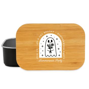 Summerween party summer halloween theme - Lunch Box - black - Front