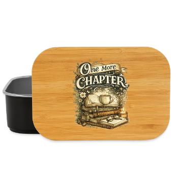 Another chapter: reading enthusiasts - Lunch Box - black - Front