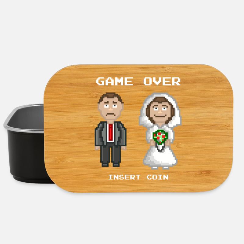 Marriage - Game Over - Lunch Box - black
