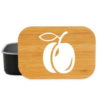 A plum - Lunch Box - black - Front