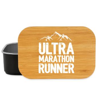 Ultra-Marathonläufer - Lunch Box - Schwarz - Vorne