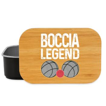 Bocciaspieler Boccia Legend Kugeln Boccia - Lunch Box - Schwarz - Vorne