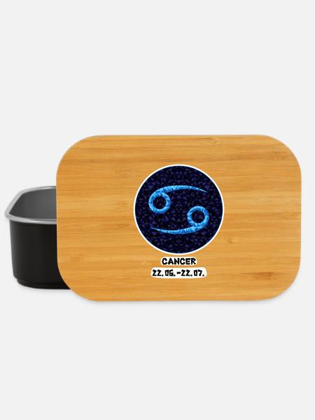 Cancer 22.06.-22.07. - Lunch Box - black