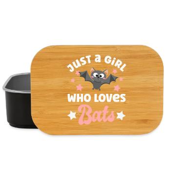 Bat Bats - Lunch Box - black - Front