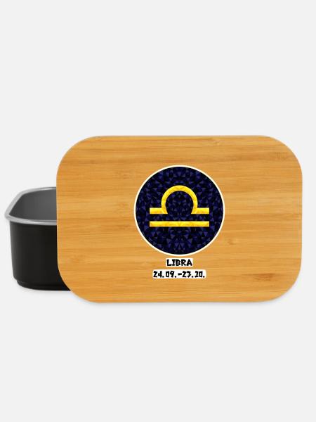 Libra 24.09.-23.10. - Lunch Box - Schwarz