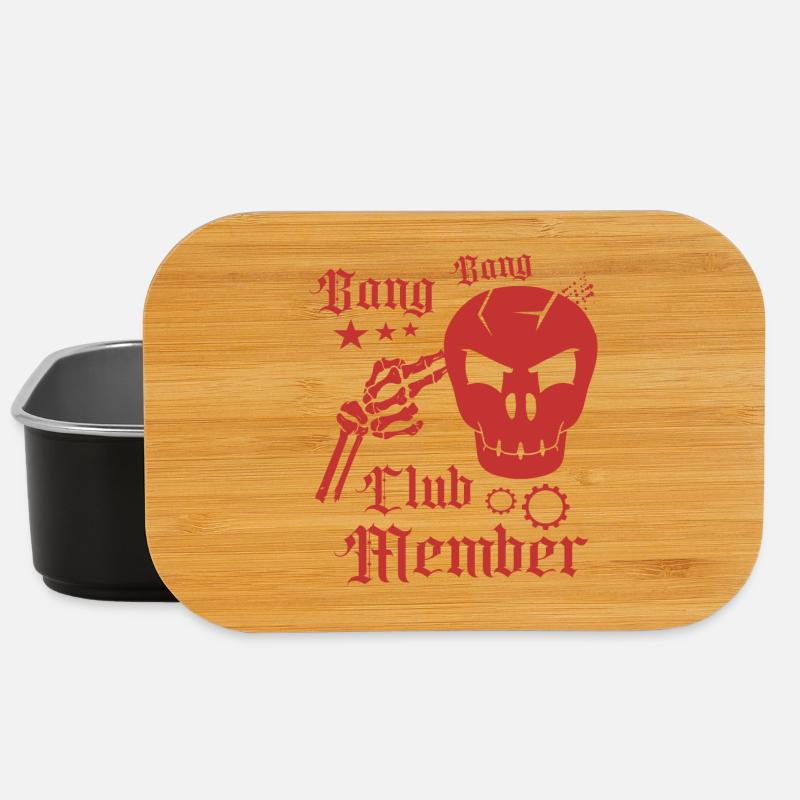 Bang Bang Club Mitglied - Lunch Box - Schwarz