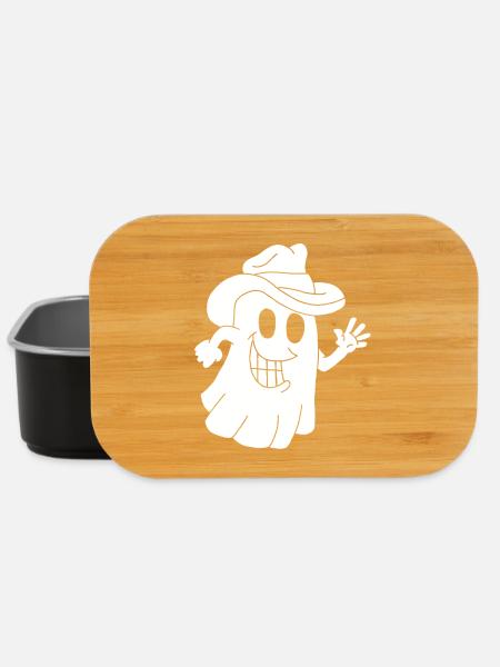 Fantôme cowboy - Boîte à goûter - noir