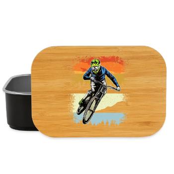Sunset Trail MTB Rider - Lunch Box - black - Front