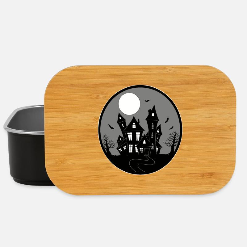 Spukhaus - Lunch Box - Schwarz