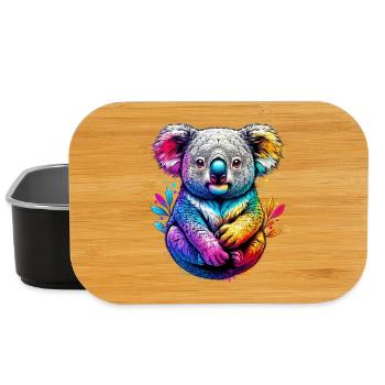 Koala - Lunch Box - black - Front