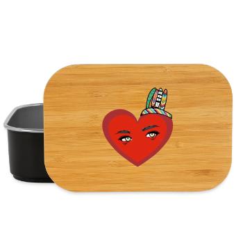 Shaman Heart Heart Shaman Eyes - Lunch Box - black - Front