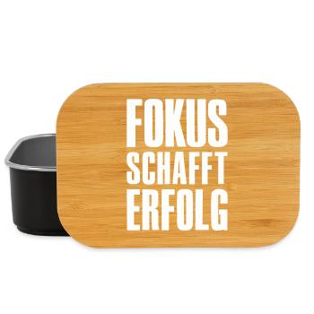 Success Saying for Founder Entrepreneur Startup - Lunch Box - black - Front