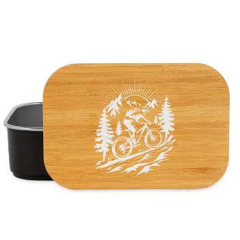 MTB Mountainbike - Lunch Box - Schwarz - Vorne