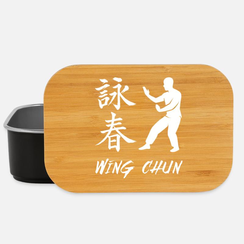 Wing Chun Fighter - Lunch Box - Schwarz