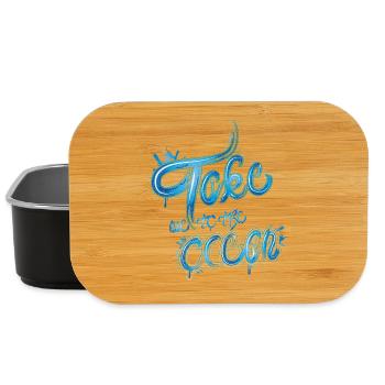 Take me to the Ocean saying - Lunch Box - black - Front