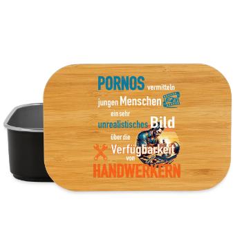 Verfügbarkeit von Handwerkern - Lunch Box - Schwarz - Vorne