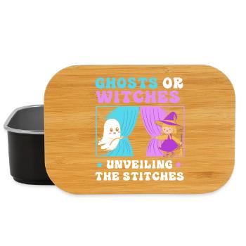 Halloween Gender Reveal - Lunch Box - black - Front
