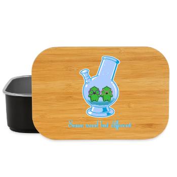 Same weed but different - Lunch Box - black - Front