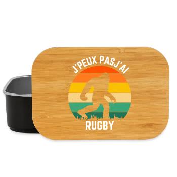 Sasquatch Rugby Retro Soleil - Boîte à goûter - noir - Devant