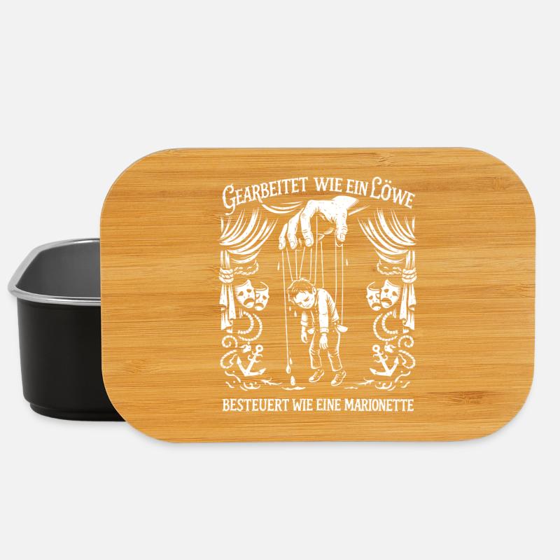 Ça a marché comme un lion - Boîte à goûter - noir