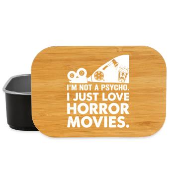 Les films d’horreur adorent la typographie - Boîte à goûter - noir - Devant