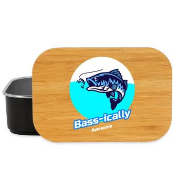 Bassmäßig großartig - Lunch Box - Schwarz - Vorne