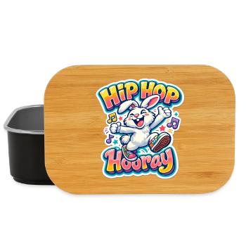 Bunny children - Lunch Box - black - Front