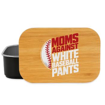 Baseball Mom: Humor Laundry and Sports - Lunch Box - black - Front