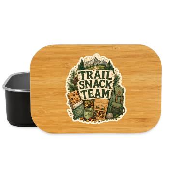 ÉQUIPE DE SNACKS DE RANDONNÉE Snacks - Boîte à goûter - noir - Devant