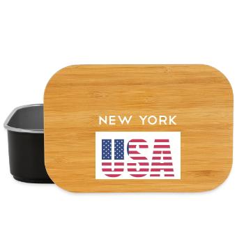 New York, United States, United States T-Shirt NYC - Lunch Box - black - Front