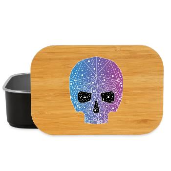 Galactic skull - Lunch Box - black - Front