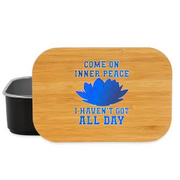 yoga - Lunch Box - black - Front